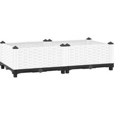 Plast Højbede vidaXL Højbed 80x40x23 polypropylen Højbed