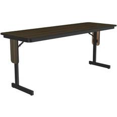 Correll Folding Seminar Table 24" x 72" Walnut