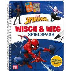 Gesellschaftsspiele Nelson Marvel: Spider-Man Wisch & Weg Spielspaß