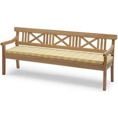 Gula Trädgårdsbänkar Skagerak 200 cm Cushion Lemon/Sand Trädgårdsbänk