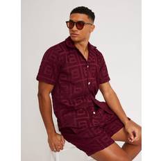 Oas cuba Oas Cuba Terry Shirt Skjorta Burgundy