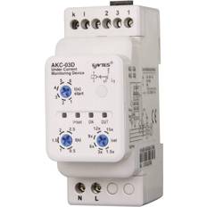 Entes Övervakningsreläer 1 switch 1 st AKC-03D Ström
