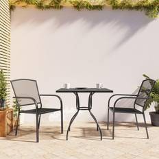 Cheap Patio Dining Sets vidaXL 3 Piece, Garden Patio Dining Set