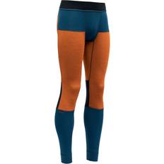 Orange - Træningstøj Underbukser svedundertøj Devold Men's Tuvegga Merino Long Johns, S, Ink