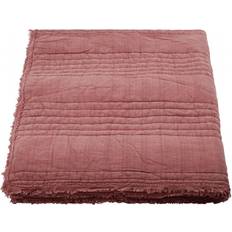 House Doctor Ruffle Decke Filz Rot, Rosa