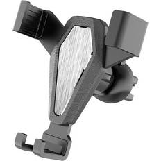 Mobilholder til Bil Universal Ventilationsanlæg Max Mobil: 60-90 mm Sølv