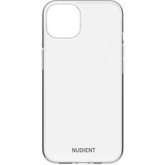 Nudient cover iphone 13 Nudient iPhone 13 Fleksibelt Cover Gennemsigtig