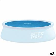 Intex Swimmingpool Cover 29021 EASY SET/METAL FRAME 290 x 290 cm Blå