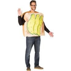 Rasta Imposta Avocado Toast Adult Costume Green/Beige