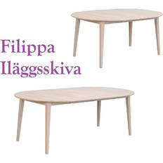 Filippa matbord Rowico Home Home Filippa iläggsskiva Matbord