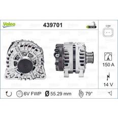 230 V Generatorer Valeo 439701 Generator Ladestrom des Generators: 150 Amp Rippen: