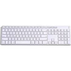 Teclados Subblim Teclado Bluetooth 3ade300 Advance Extended Plata Bt3.0 108 Teclas