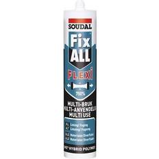 Soudal Fix All Flexi högkvalitativt 1-komponents tätningsmedel, vidhäftning 1st