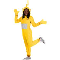 Teletubbies Fun Teletubbies Laa-Laa Adult Jumpsuit Fancy Dress Costume