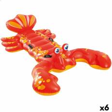 Inflatable Paddling Pool Intex Inflatable pool figure Lobster 137 x 50 x 213 cm 6 Units