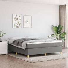 VidaXL 160cm Kontinentalsängar vidaXL Box Spring with Mattress Kontinentalsäng 160x200cm