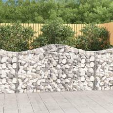 Gabionenkörbe vidaXL Gabionen mit Hochbogen 4 Stk 200 x 30 x 100 cm