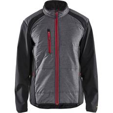 Blåkläder 492919119956XXXL Hybrid Jacke, Schwarz/Rot, Größe