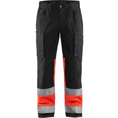 Red Work Pants Blåkläder 15511811 High Vis Stretch Trouser