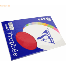 Red Office Papers Clairefontaine Kopierpapier Trophee A4 160g/qm VE=50