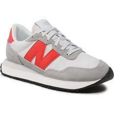 New Balance Rosso Scarpe New Balance 237 Concrete True Red Sneakers - Grey Men's