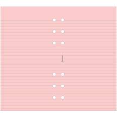 Filofax Notepads Filofax Personal Ruled 30 Sheets Pink