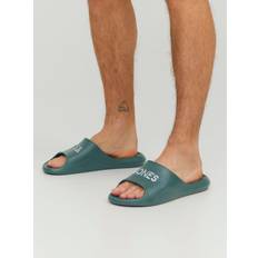 Jack & Jones Slippers & Sandals Jack & Jones Herren JFWGARRIX Moulded Slider Sandalen, Trekking Green