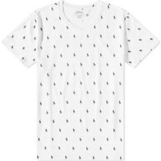 Polo Ralph Lauren White T-shirts Polo Ralph Lauren All Over Sleepwear Tee