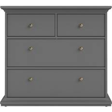 Tvilum Paris Mat Grey Chest of Drawer 96.2x86.9cm