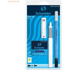 Fountain Pens Schneider 5 x Füllhalter Ceod Classic weiß 6 TP blau Tintenlöscher