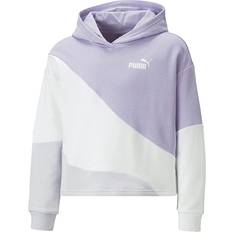 Puma Logo Print Hoodie in Cotton Mix