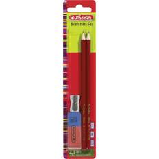 Blau Bleistifte Herlitz Bleistift-Set Skizzo 4-teilig FSC 174 mm