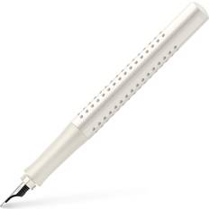 Faber-Castell Penne stilografiche Faber-Castell Füllhalter GRIP 2010 Harmony, weiß F