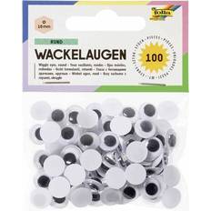 Folia folia Wackelaugen, rund, 12 mm, nicht selbstklebend