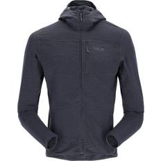 Rab Herren Oberteile Rab langarmelige fleecejacke ascendor light blau