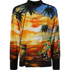 Dolce & Gabbana Bomull Grafiskt Tryck Hawaii Skjorta Herr