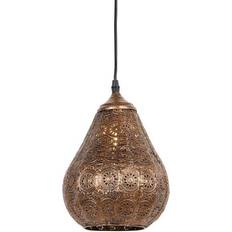 QAZQA Orientalisk koppar Pendellampa
