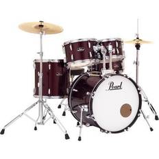 Pearl Roadshow 5-Piece Fusion Drum Set Wine Red