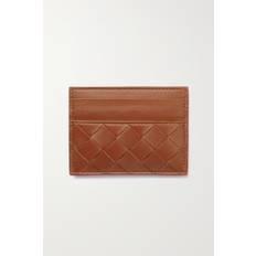 Bottega Veneta Kortholdere Bottega Veneta Intrecciato Leather Card Holder - Brown