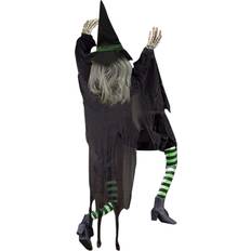 Halloween Garlands Fun World Unbekannt 5 FT Climbing Witch Wall Decoration Standard