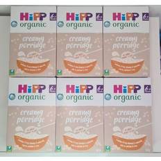 Organic Cereal, Porridge & Oats Hipp 6 packs of organic creamy porridge 6+ months