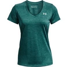 Under Armour Women's Tech Twist V-Neck T-Shirt Teal