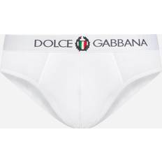 Dolce & Gabbana Man Onderbroeken Dolce & Gabbana Slip Medio Man Underwear White