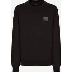Dolce & Gabbana Jersey sweatshirt with branded tag
