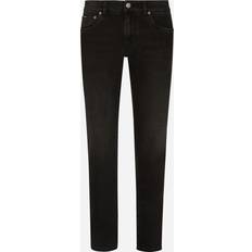 Dolce & Gabbana Gray Jeans Dolce & Gabbana Black Faded Skinny Jeans