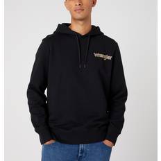 Wrangler Tröjor Wrangler Huvtröja för män, svart, XXL, svart