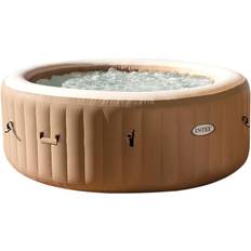 Oppustelig spa Intex Inflatable Spa 196 x 71 x 196 cm Brown 795 L