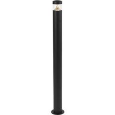 QAZQA Gulvlamper & Havelamper QAZQA Moderne Udendørslampe Sort 100 cm IP44 Pullert