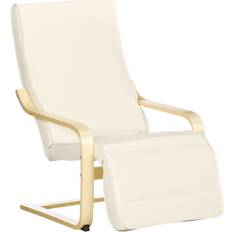 Homcom Wooden Lounging Armchair