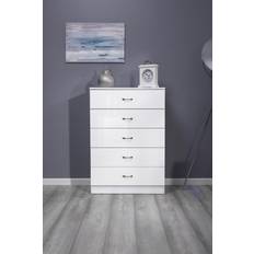 Fwstyle Modern Contemporary 5 Chest of Drawer